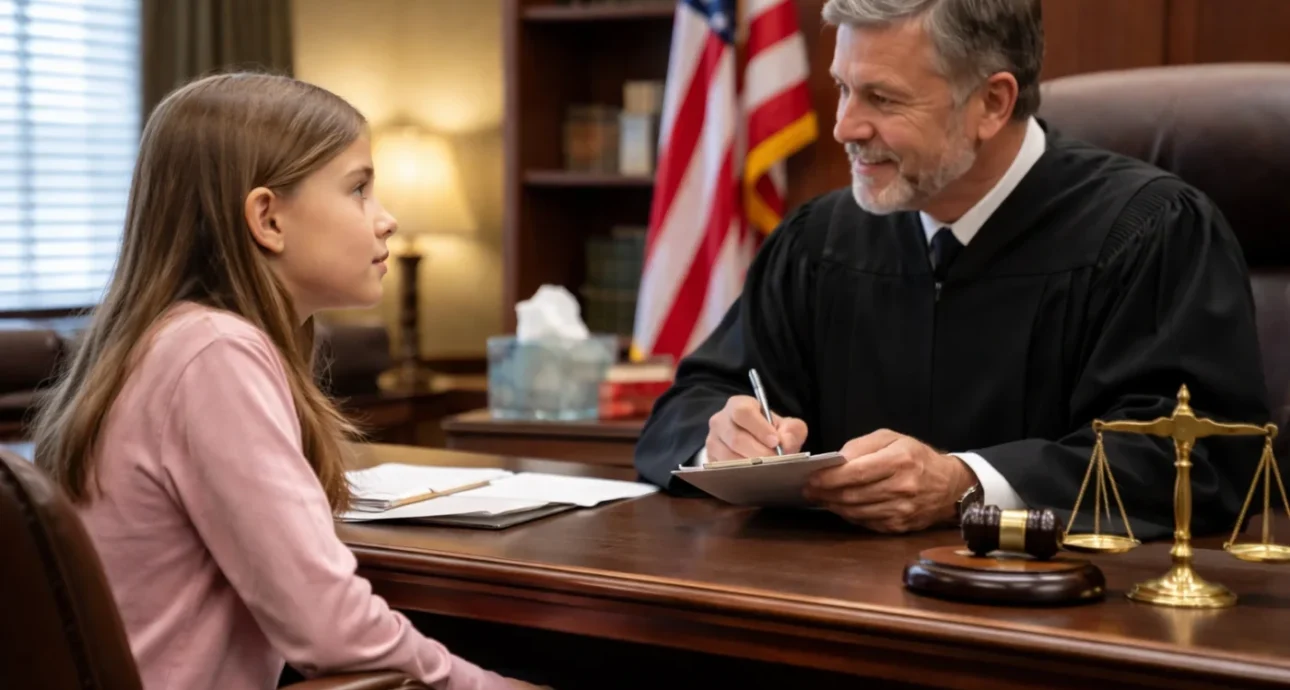 child interview in chambers NC