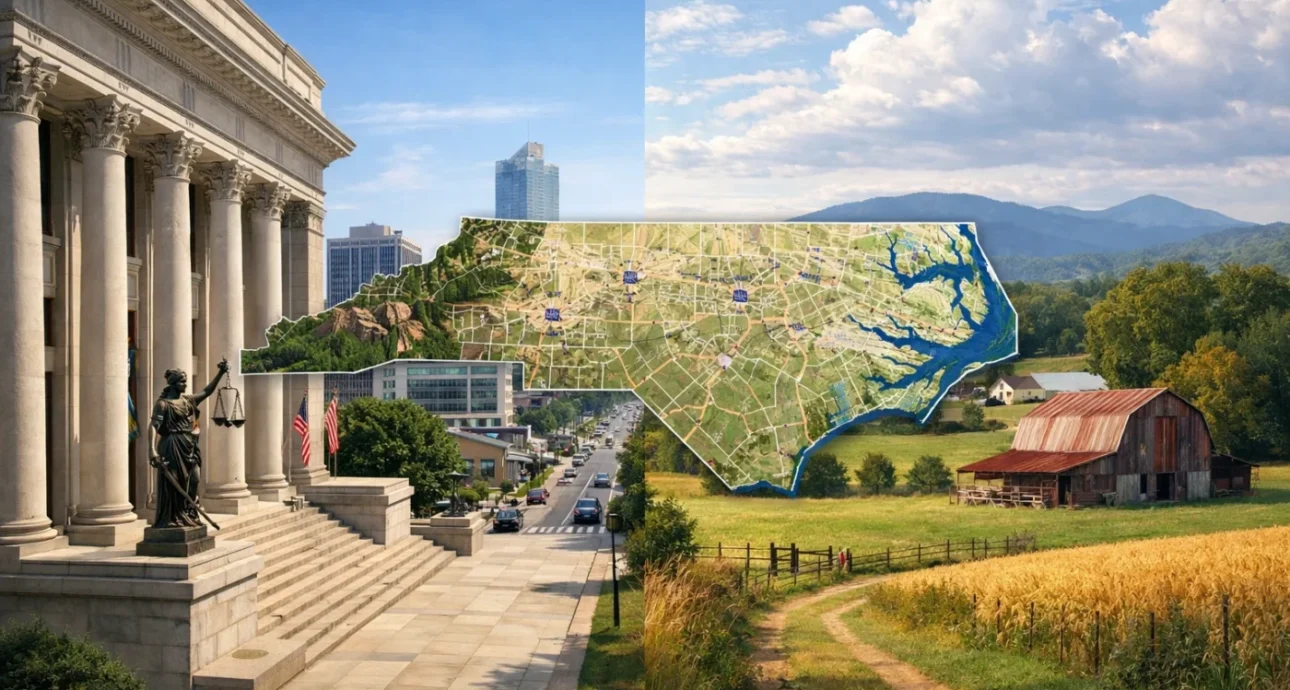 divorce venue dispute NC