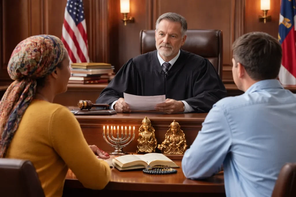 religious upbringing custody North Carolina