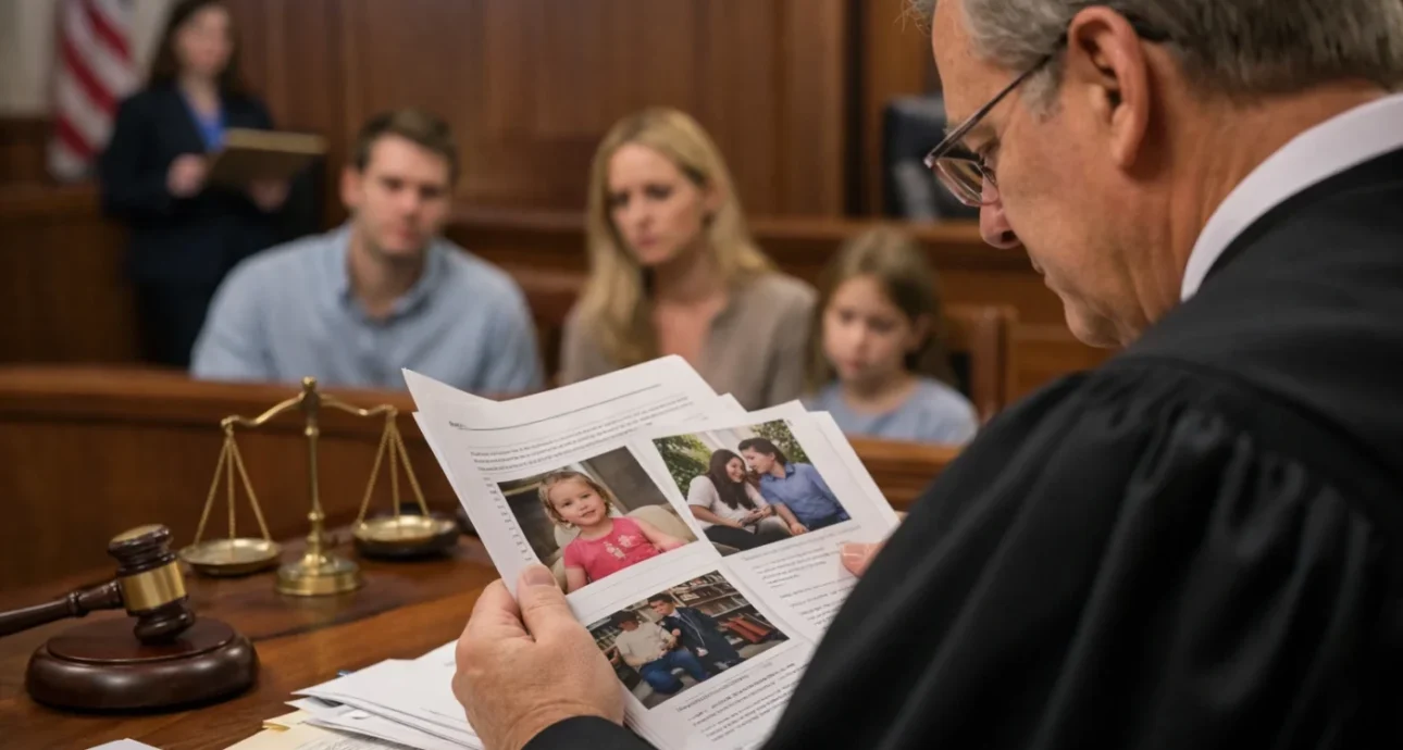 guardian ad litem report in North Carolina custody