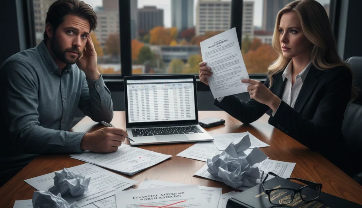 inconsistent financial affidavit NC