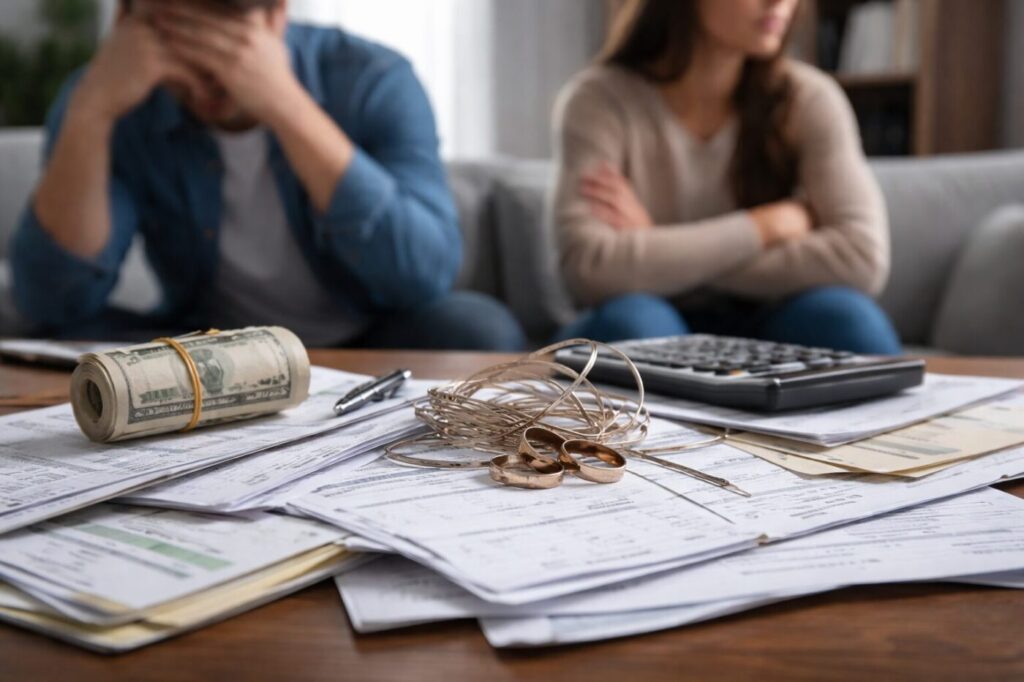 financial entanglement after separation NC