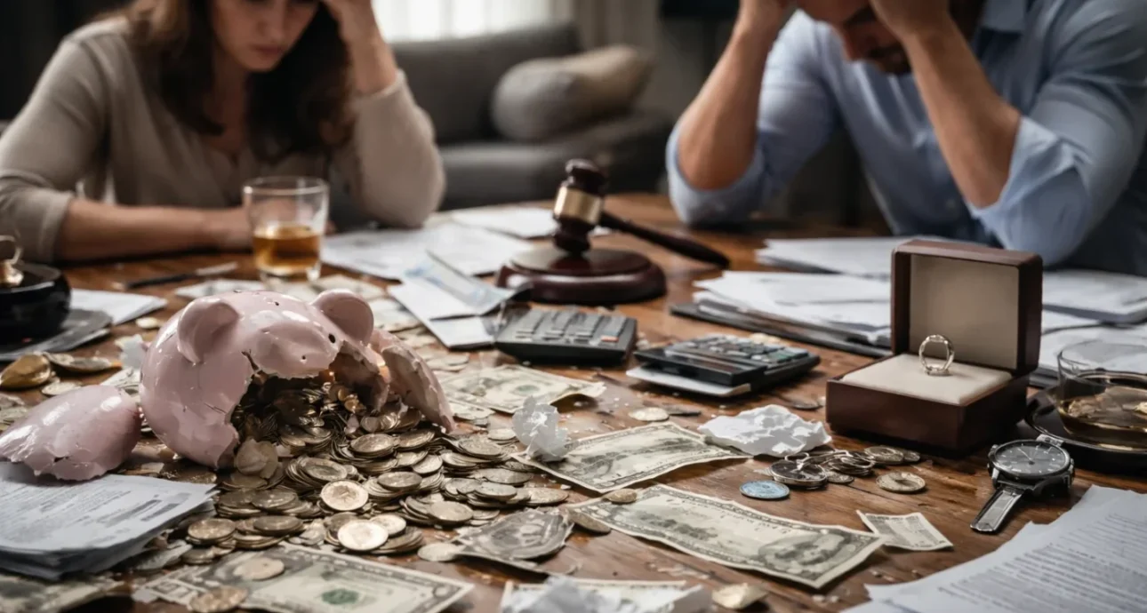 marital waste North Carolina