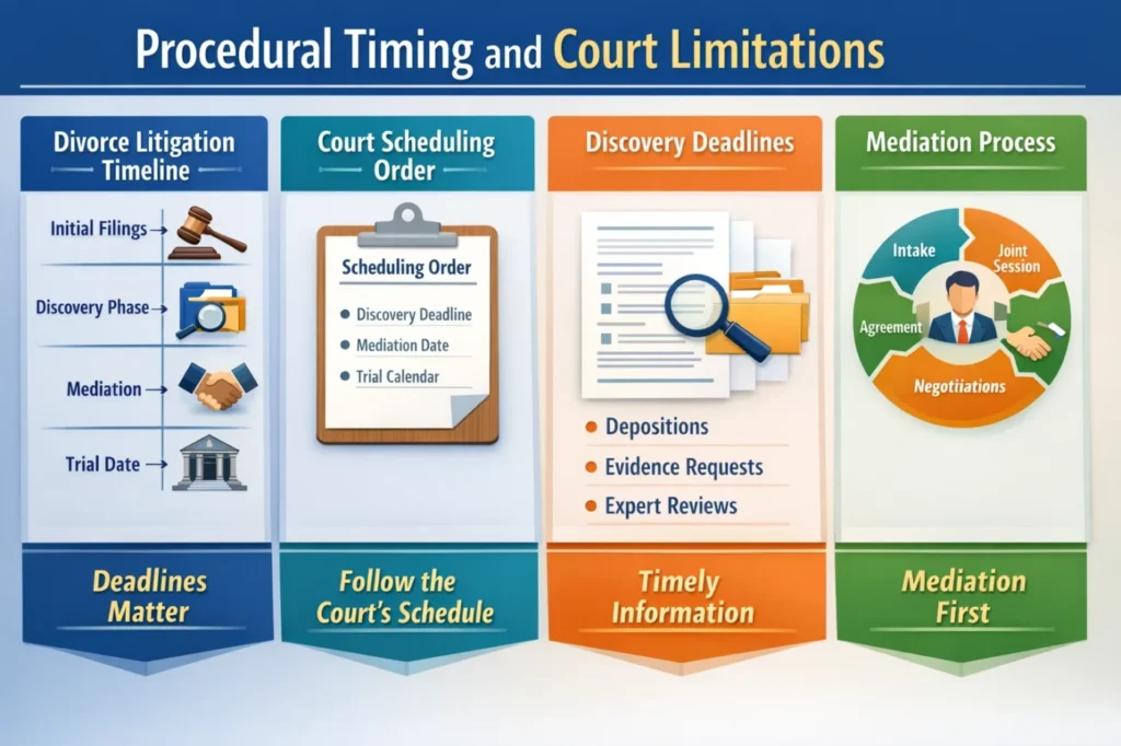 change divorce strategy NC