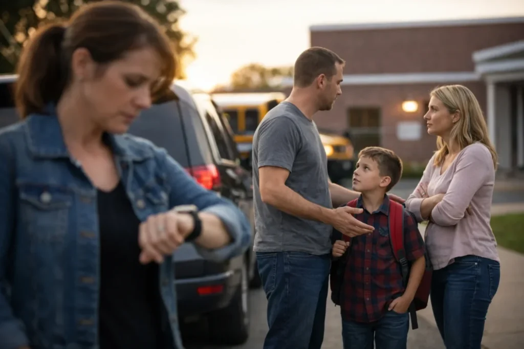 late pick ups custody in North Carolina