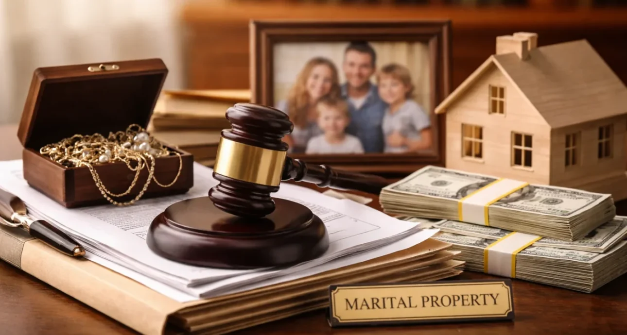 separate property divorce NC
