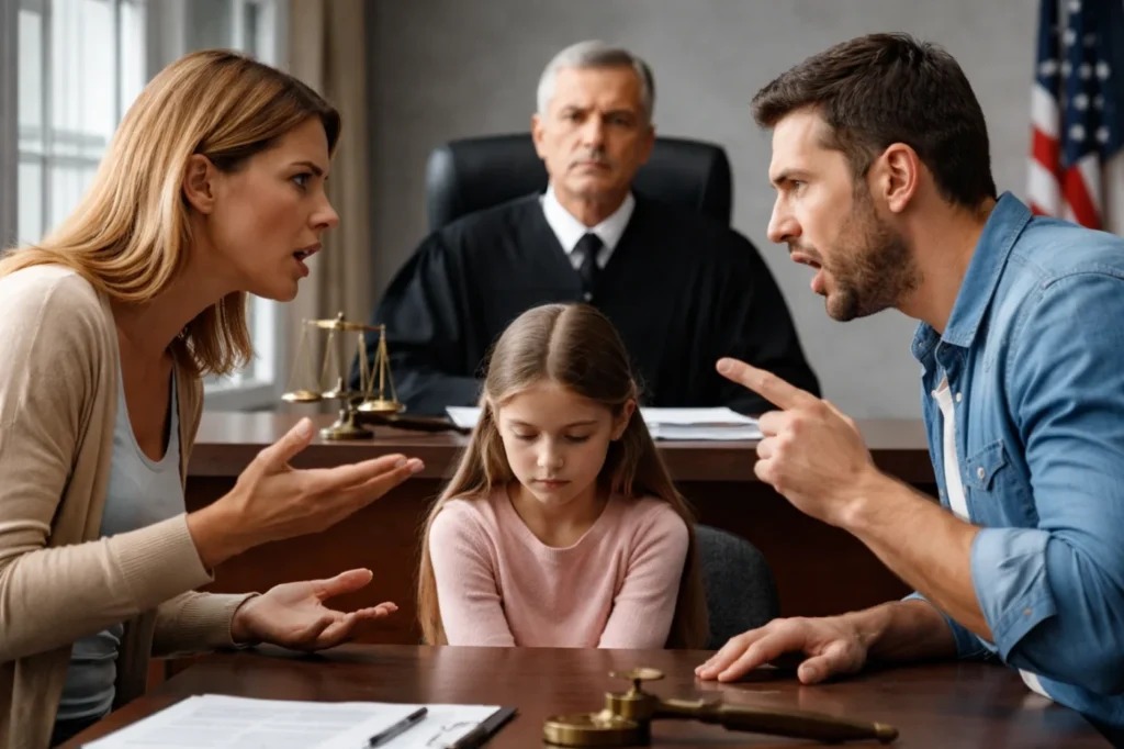 parenting dispute contempt NC